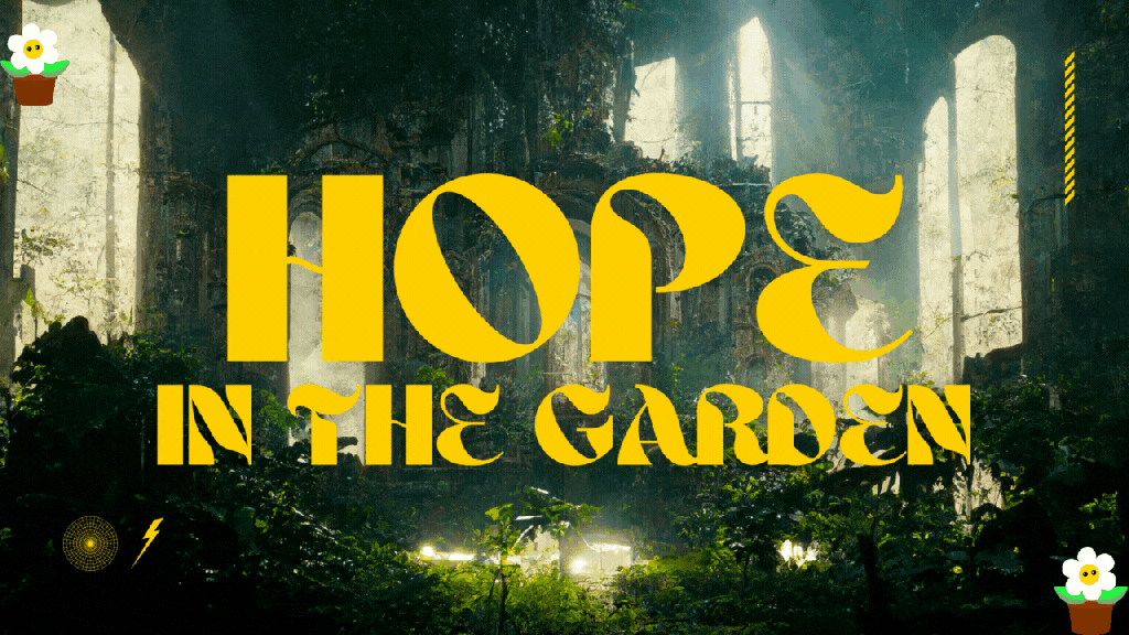 Speranze nel giardino…