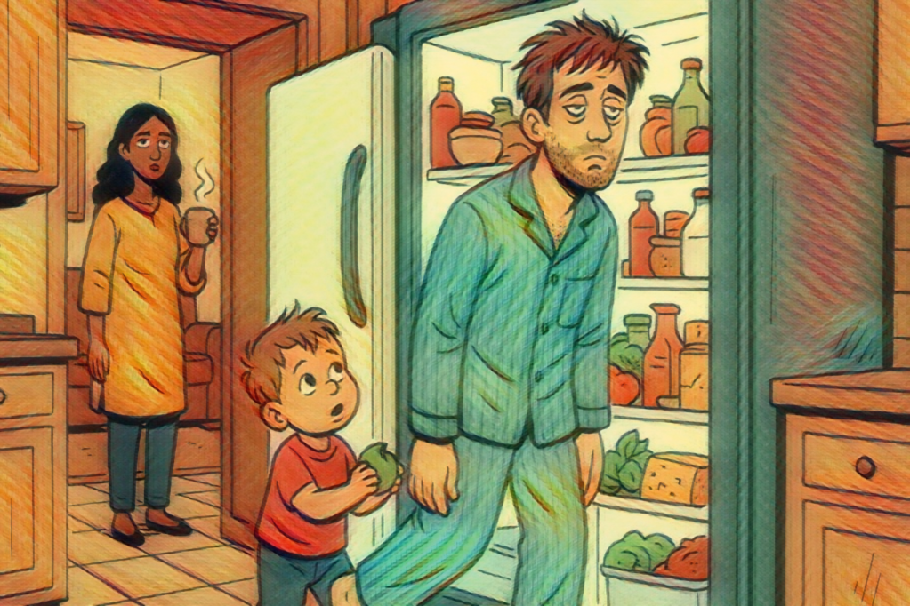 Apertura Frigorifero: il mio sport estremo quotidiano (con Samuele come personal trainer non&nbsp;richiesto)